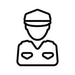 Police officer icon