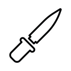 Knife weapon icon