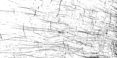 Scratched Grunge Urban Background Texture Vector. Dust Overlay Distress Grainy Grungy Effect. Distressed Backdrop Vector Illustration. Isolated Black on White Background. EPS 10.