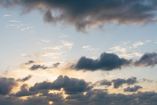 Fototapeta Dramatic sunrise sky