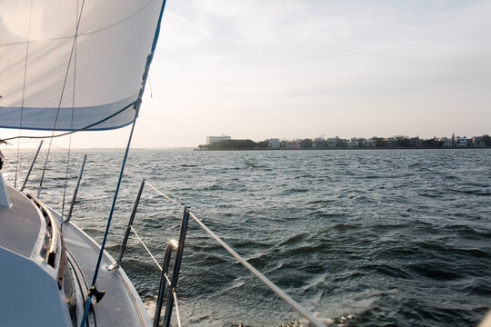 Sailing at Sunset