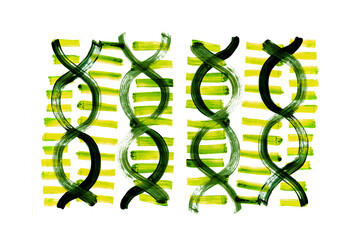 Abstract DNA Helix