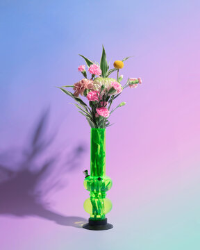 Smoking flowers