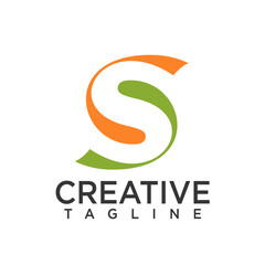 S letter logo 