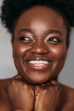 Beautiful Black Woman Smiling