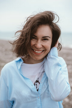 Smiling woman