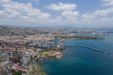 PHOTO DRONE MARTINIQUE FORT DE FRANCE CAPITAL TOUR LUMINA LA SAVANE PETIT CANAL