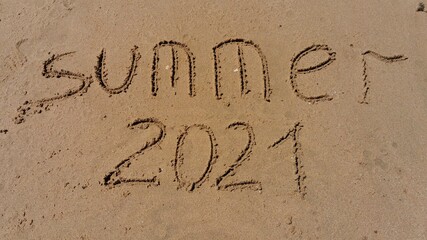 inscription on the sand