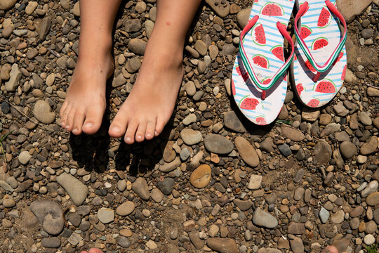 Kids Flip Flops Images – Browse 13,385 Stock Photos, Vectors, and Video |  Adobe Stock