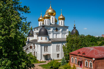 The city of Dmitrov is the same age as Moscow. Its citadel (the Kremlin) was built and decorated with churches and cathedrals by both local and Moscow princes.    