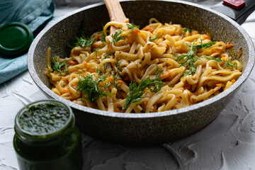 stir fried chicken with vegetables