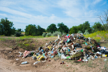 Dump in the middle of the forest