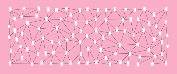 Wide Format Pink Network