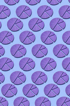 Pattern of violet diagrams