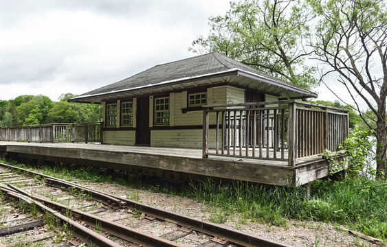 Old, Weatehred Railway Station 