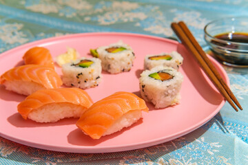 Atlantic Salmon Sushi Roll