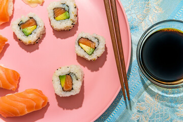 Atlantic Salmon Sushi Roll