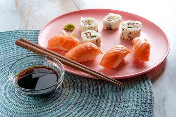 Atlantic Salmon Sushi Roll