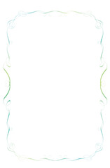 Watercolor textured frame illustration, vintage, elegant plaque, decorative background