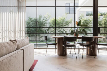 Contemporary dining room