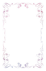 Watercolor textured frame illustration, vintage, elegant plaque, decorative background