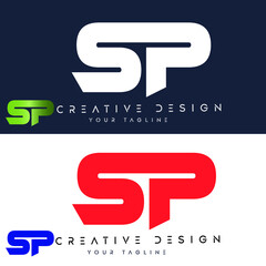 SP Letter Creative Logo