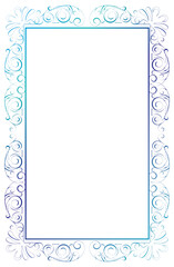 ビンテージ, 水彩画風のエレガントな飾り罫, 飾りコーナーフレームのイラスト背景バックグラウンド