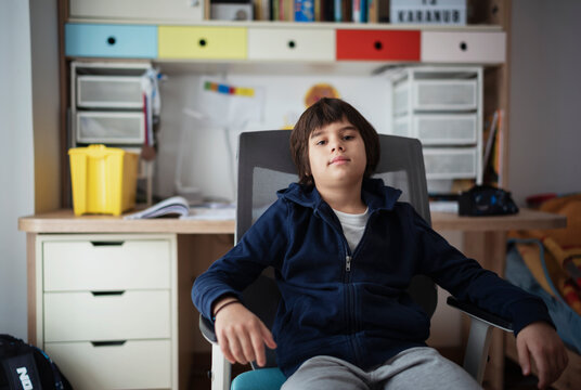 Portrait of a ten year old boy 
