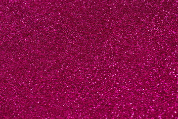 Pink confetti background. Shiny grain texture. Glamour party effect pattern. Glowing noise glitter....