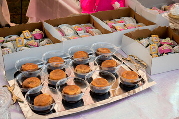 Desserts for a birthday party