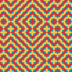 Abstract Geometric Pattern generative computational art illustration