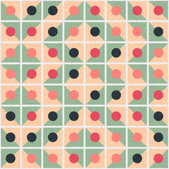 Abstract Geometric Pattern generative computational art illustration