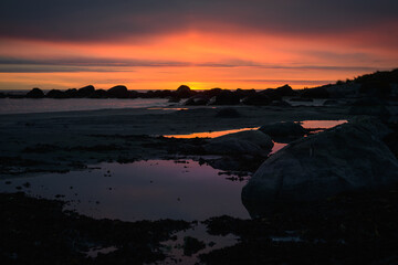 Sunset @ Naerland beach