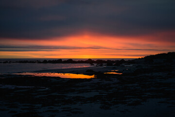 Sunset @ Naerland beach