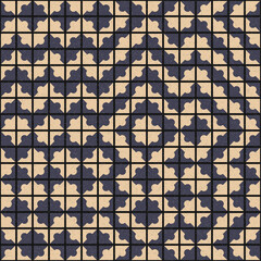 Abstract Geometric Pattern generative computational art illustration