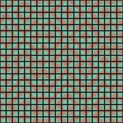 Abstract Geometric Pattern generative computational art illustration
