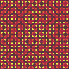 Abstract Geometric Pattern generative computational art illustration