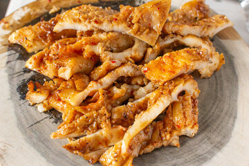 Cooked Grilled Conch Close-up