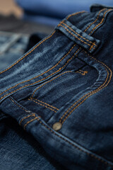 Fototapeta premium Denim Jeans