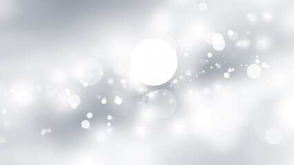 white snow blur abstract background. Bokeh Christmas blurred beautiful shiny Christmas lights