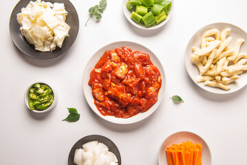 매콤하고 달콤한 맛이 좋은 닭갈비 볶음