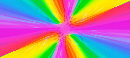 textured rainbow design background in abstract and warm colors	