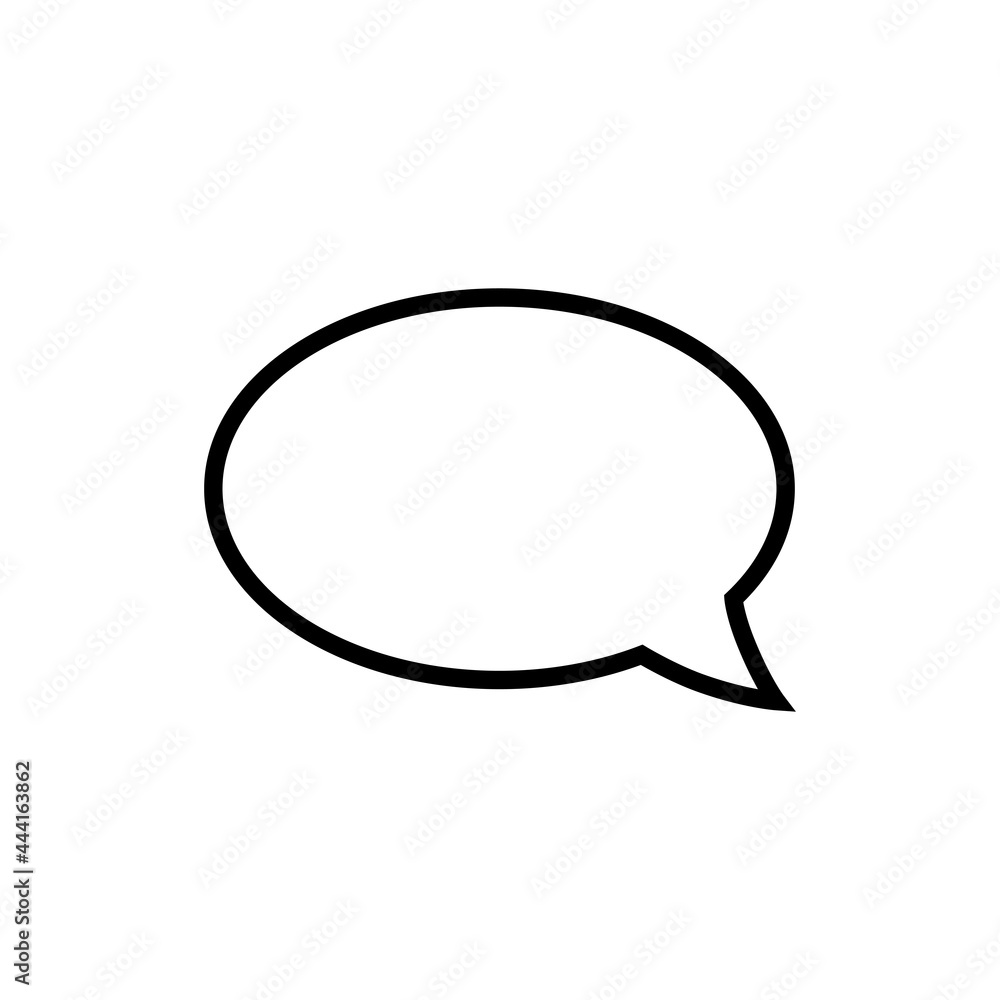 Canvas Prints speech bubble