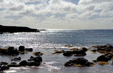 waves on the beach