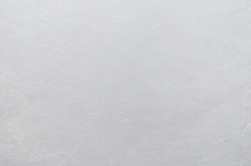 Texture of plain white washi paper with an elegant and luxurious pattern. Paper texture with a Japanese style unique surface