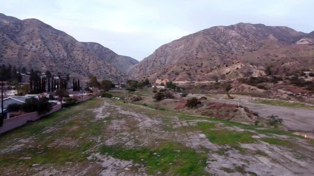 Sylmar Hang Glide Park Sign to Kagel Mountain