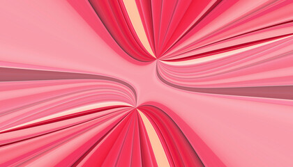 Light Pink Magenta Wave Design decorative Background with empty center for mockup textile banner	