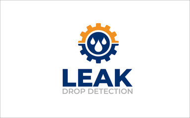 Illustration graphic vector of water leak detection service Logo Design template