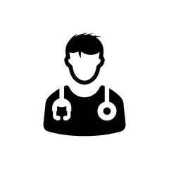 Doctor stethoscope icon