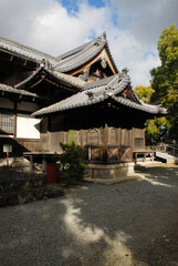 Fototapeta premium 斑鳩寺 聖徳殿 兵庫県太子町鵤